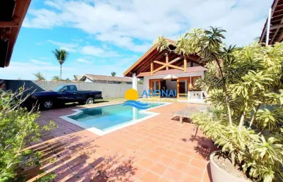 Casa com 4 dormitórios à venda, 198 m² por r$ 1.300.000,00 - jardim guaiuba - guarujá/sp