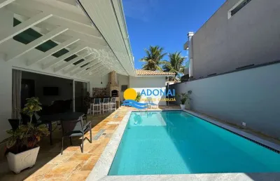 Casa com 5 dormitórios à venda, 300 m² por r$ 10.600.000,00 - jardim acapulco - guarujá/sp