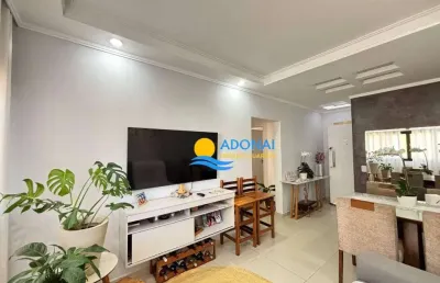 Apartamento com 2 dormitórios à venda, 82 m² por r$ 380.000,00 - jardim astúrias - guarujá/sp