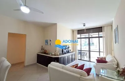 Apartamento com 3 dormitórios à venda, 120 m² por r$ 450.000,00 - enseada - guarujá/sp