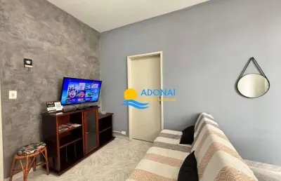 Apartamento com 2 dormitórios à venda, 60 m² por r$ 349.000,00 - pitangueiras - guarujá/sp