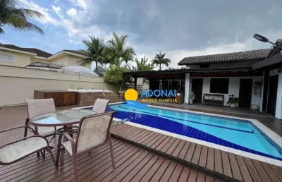 Casa com 5 dormitórios à venda, 302 m² por r$ 2.600.000,00 - balneário praia do pernambuco - guarujá/sp