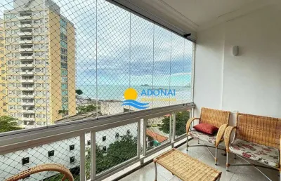 Apartamento com 3 dormitórios à venda, 95 m² por r$ 700.000,00 - pitangueiras - guarujá/sp
