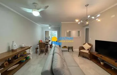 Apartamento com 3 dormitórios à venda, 114 m² por r$ 1.250.000,00 - jardim astúrias - guarujá/sp