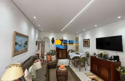 Apartamento com 3 dormitórios à venda, 100 m² por r$ 520.000,00 - enseada - guarujá/sp
