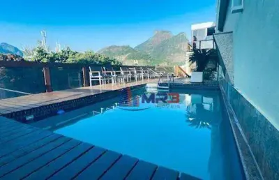 Cobertura com 4 quartos para alugar na avenida monsenhor ascaneo, 25, barra da tijuca, rio de janeiro, 630 m2 por r$ 16.000