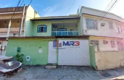 Casa com 5 quartos à venda na rua caçu, 150, taquara, rio de janeiro, 156 m2 por r$ 590.000