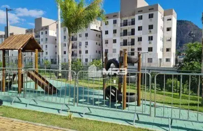 Apartamento com 2 quartos à venda na estrada dos teixeiras, 81, taquara, rio de janeiro, 46 m2 por r$ 190.000