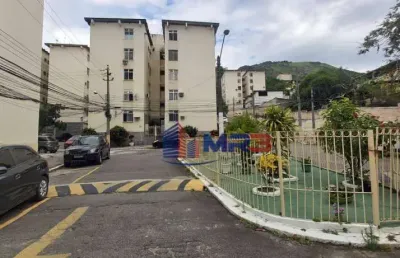 Apartamento com 2 quartos à venda na rua maranga, 123, praça seca, rio de janeiro, 68 m2 por r$ 120.000