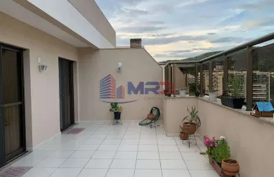 Cobertura com 3 quartos à venda na estrada dos três rios, 1397, freguesia (jacarepaguá), rio de janeiro, 180 m2 por r$ 1.190.000