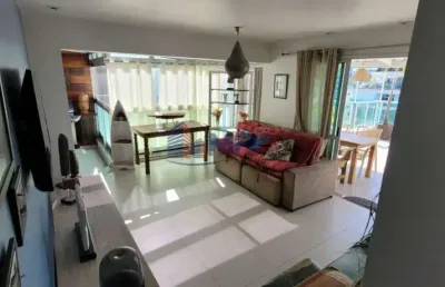 Cobertura com 4 quartos à venda na avenida jornalista tim lopes, 255, barra da tijuca, rio de janeiro, 200 m2 por r$ 2.450.000