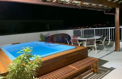 Cobertura com 2 quartos à venda na rua mapendi, 550, taquara, rio de janeiro, 163 m2 por r$ 850.000