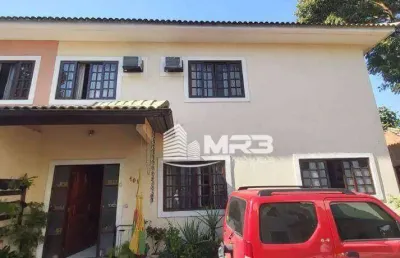 Casa em condomínio fechado com 3 quartos à venda na rua joaquim tourinho, 216, pechincha, rio de janeiro, 116 m2 por r$ 500.000