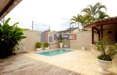 Casa em condomínio fechado com 4 quartos para alugar na rua gustavo de oliveira castro, 105, recreio dos bandeirantes, rio de janeiro, 270 m2 por r$ 10.000