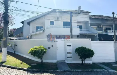 Casa em condomínio fechado com 3 quartos à venda na rua lysâneas maciel, 9, freguesia (jacarepaguá), rio de janeiro, 168 m2 por r$ 680.000