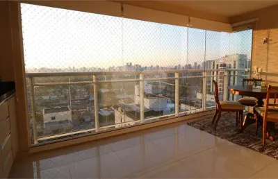 Varanda gourmet envidraçada! apartamento 2 suítes , 2 vagas, 77 metros, vila mascote! andar alto!
