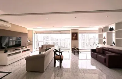 Apartamento com 3 suítes 4 vagas na garagem 161 m2 de área na vila romana são paulo  sp venda