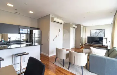 Apartamento com 1 quarto e 1 banheiro para alugar, 60 m² - vila olímpia, são paulo - sp