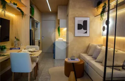 Apartamento com 1 quarto á venda em brooklin, são paulo - sp