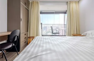 Studio para locação com 25m² mobiliado – vila mariana, são paulo sp