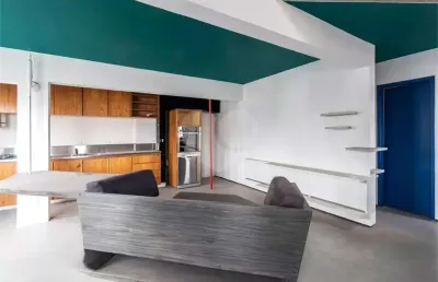 Apartamento 100m² para alugar - itaim bibi 1 quarto e 2 vagas