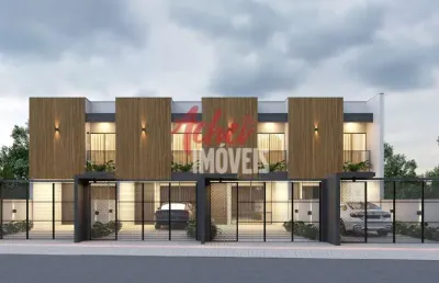 Sobrado geminado com 3 quartos  à venda, 100.37 m2 por r$574000.00  - iririu - joinville/sc