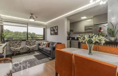 Apartamento com 2 quartos à venda na travessa escobar, 193, camaquã, porto alegre, 61 m2 por r$ 570.000