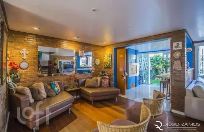 Casa em condomínio fechado com 3 quartos à venda na rua germano gundlach, 127, chácara das pedras, porto alegre, 201 m2 por r$ 1.790.000