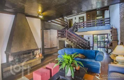 Casa com 4 quartos à venda na rua matias josé bins, 1080, chácara das pedras, porto alegre, 457 m2 por r$ 2.300.000