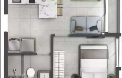 Apartamento com 1 quarto à venda na rua anita garibaldi, 1343, boa vista, porto alegre, 29 m2 por r$ 500.500