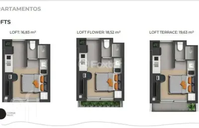 Apartamento com 1 quarto à venda na rua almirante tamandaré, 150, floresta, porto alegre, 17 m2 por r$ 299.000