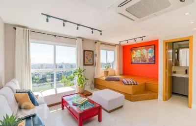 Apartamento com 1 quarto à venda na rua curvelo, 130, petrópolis, porto alegre, 45 m2 por r$ 610.000