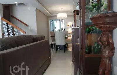 Casa em condomínio fechado com 3 quartos à venda na rua cananéia, 320, chácara das pedras, porto alegre, 168 m2 por r$ 1.350.000