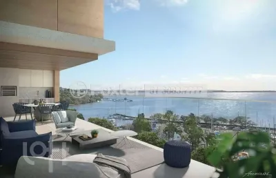 Apartamento com 4 quartos à venda na avenida diário de notícias, 1500, cristal, porto alegre, 327 m2 por r$ 5.890.000