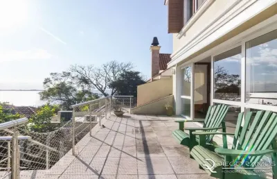 Casa em condomínio fechado com 3 quartos à venda na rua professor ildefonso gomes, 80, ipanema, porto alegre, 397 m2 por r$ 2.550.000
