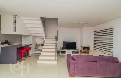 Casa em condomínio fechado com 3 quartos à venda na rua canísio binsfeld, 21, hípica, porto alegre, 143 m2 por r$ 540.000