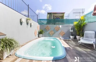 Casa com 3 quartos à venda na rua izar faria correa sant'anna, 91, hípica, porto alegre, 149 m2 por r$ 575.000