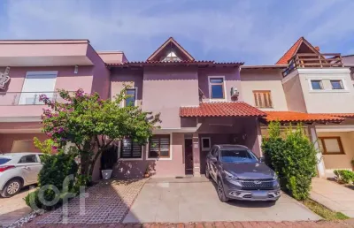 Casa em condomínio fechado com 3 quartos à venda na avenida ecoville, 790, sarandi, porto alegre, 144 m2 por r$ 1.300.000