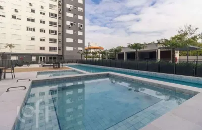 Apartamento com 3 quartos à venda na jayr amaury koebe, 44, jardim do salso, porto alegre, 70 m2 por r$ 972.000