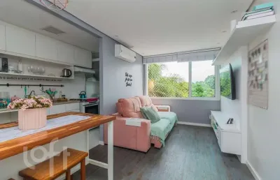 Apartamento com 2 quartos à venda na rua coronel aristides, 211, cristal, porto alegre, 58 m2 por r$ 521.500