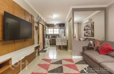 Casa com 2 quartos à venda na rua theonila carvalho da motta, 214, rubem berta, porto alegre, 75 m2 por r$ 600.000