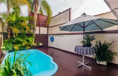Casa com 4 quartos à venda na rua eliza tevah, 58, hípica, porto alegre, 144 m2 por r$ 512.000