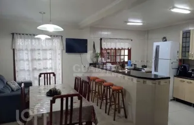 Casa em condomínio fechado com 3 quartos à venda na estrada cristiano kraemer, 3341, campo novo, porto alegre, 243 m2 por r$ 350.000