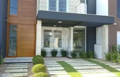 Casa em condomínio fechado com 3 quartos à venda na rua carlos maximiliano fayet, 300, hípica, porto alegre, 140 m2 por r$ 795.000