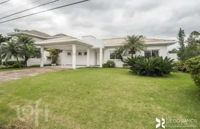 Casa em condomínio fechado com 3 quartos à venda na avenida juca batista, 8000, belém novo, porto alegre, 253 m2 por r$ 2.690.000