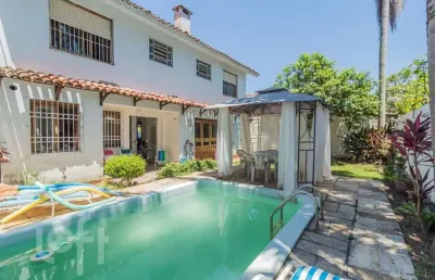 Casa com 4 quartos à venda na rua doutor raul moreira, 354, cristal, porto alegre, 180 m2 por r$ 1.200.000