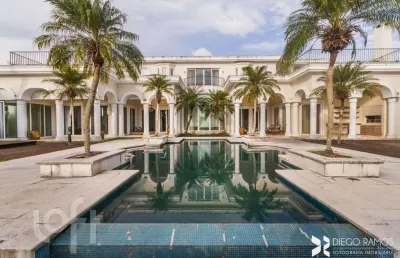 Casa em condomínio fechado com 5 quartos à venda na avenida juca batista, 8000, belém novo, porto alegre, 1165 m2 por r$ 9.500.000