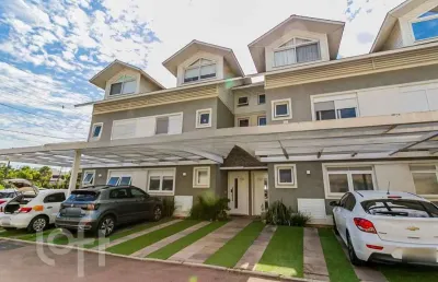 Casa em condomínio fechado com 3 quartos à venda na rua gralha azul, 555, jardim carvalho, porto alegre, 207 m2 por r$ 1.490.000