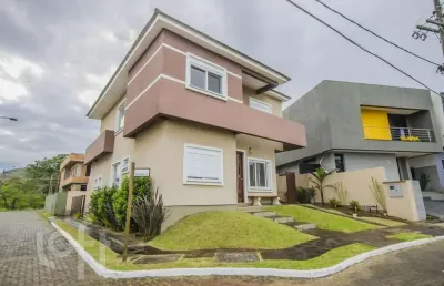 Casa em condomínio fechado com 4 quartos à venda na rua ivo walter kern, 599, hípica, porto alegre, 175 m2 por r$ 1.299.000