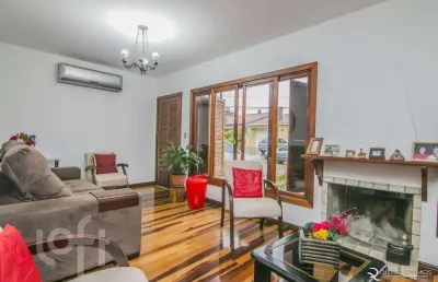 Casa em condomínio fechado com 3 quartos à venda na avenida edgar pires de castro, 1100, hípica, porto alegre, 110 m2 por r$ 450.000